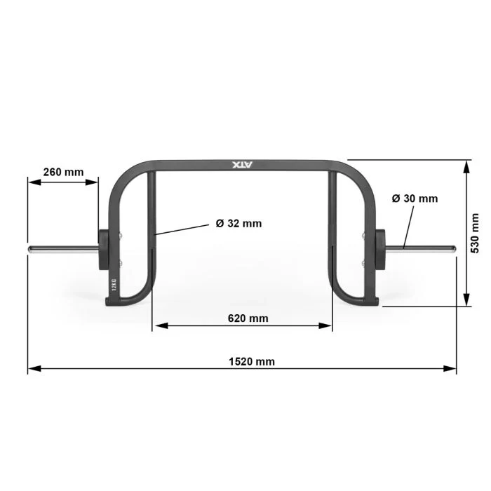 ATX® Hex Bar 30mm Compact - Open