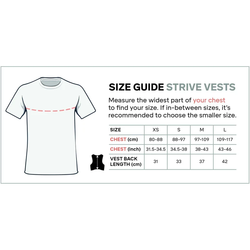 Strive Fly Vest Black M