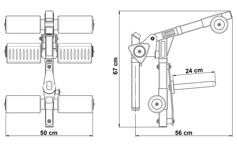ATX® Leg Option Beinstrecker-Beuger