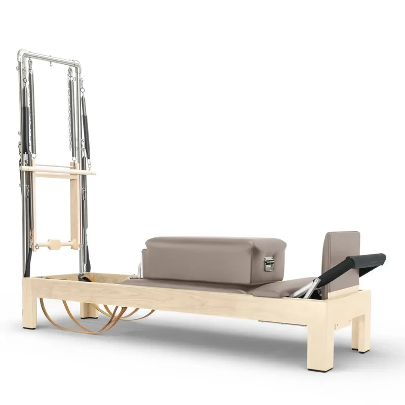 Elina Pilates Classic Reformer Naturholz 86" mit Tower