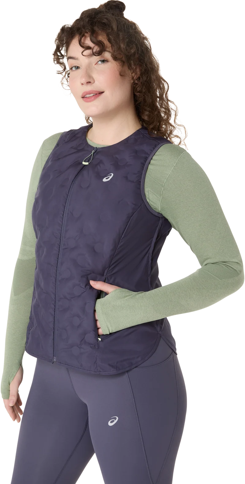 Lady Nagino Run Padded Gilet