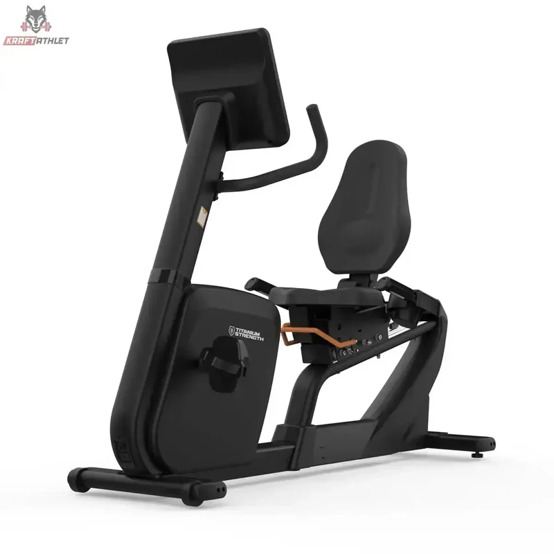 Titanium Strength RB1100T – Professionelles Liegefahrrad mit Touchscreen & Magnetwiderstand