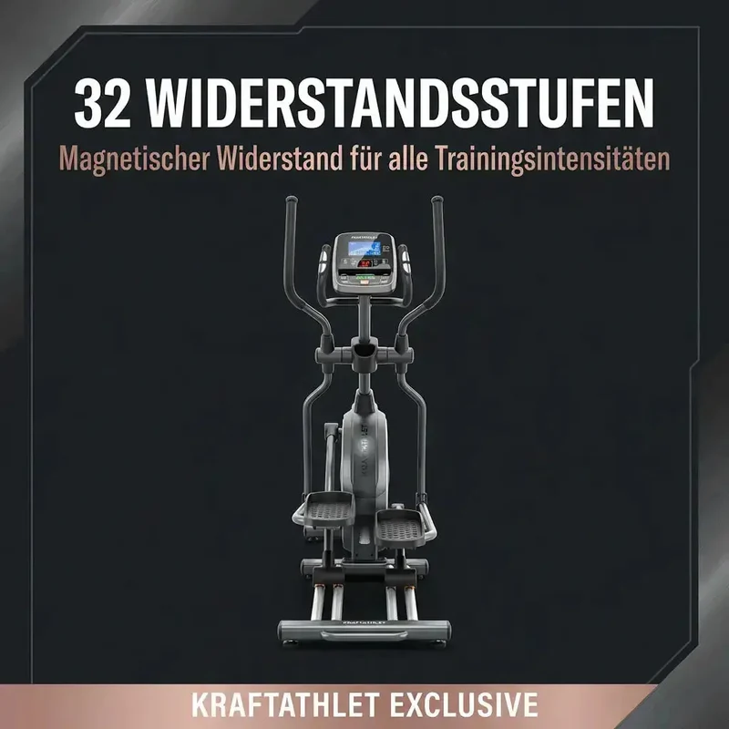 Elliptisches Profi-Fahrrad CT1100 By Shua Pro Series
