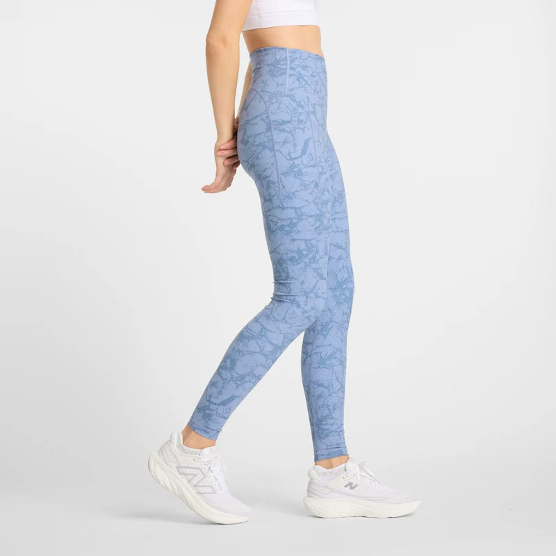 Lady Sleek Printed Pocket High Rise Legging