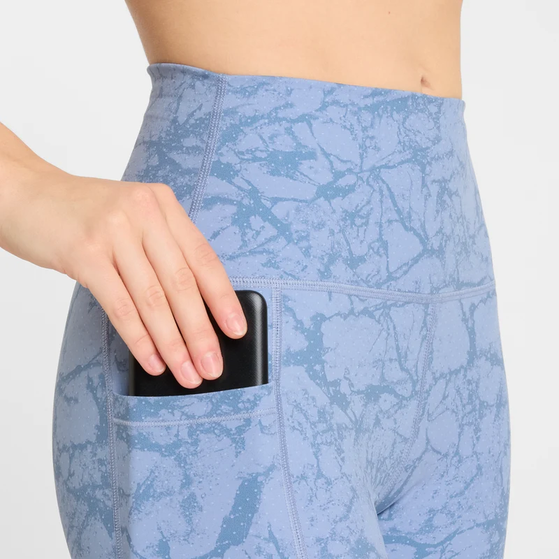 Lady Sleek Printed Pocket High Rise Legging
