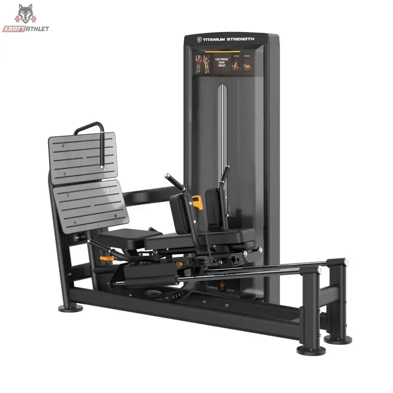 Titanium Strength Black Series Selektierte Dual-Beinpresse / Hack Squat V2