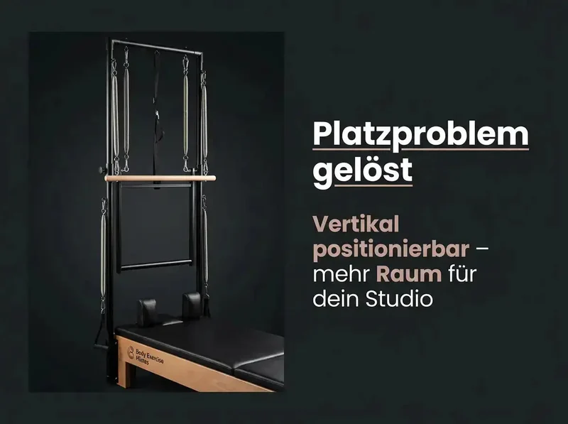 Body & Exercise Reformer Black Edition Stand Up