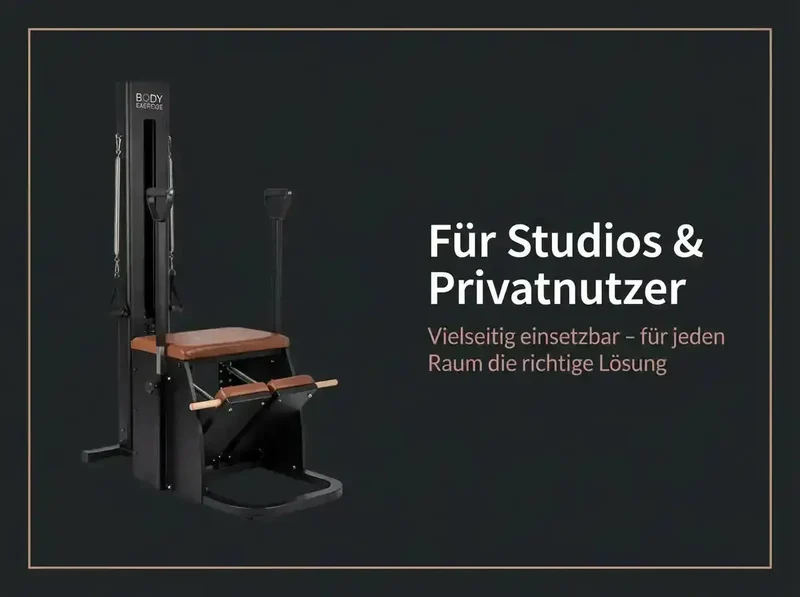 Body & Exercise Reformer Black Edition Stand Up