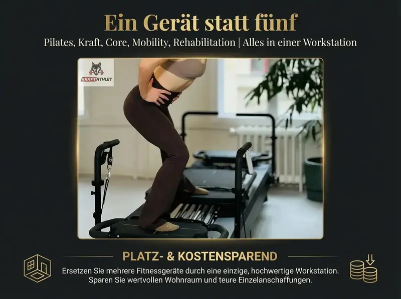 EVO-PERFORMANCE – Pilates & Krafttraining Workstation Made in Italy