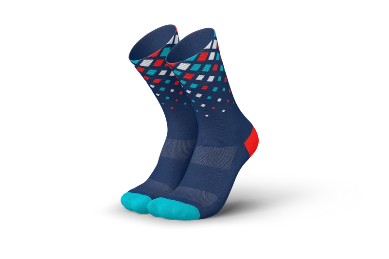 Crystals Navy Cyan Inferno