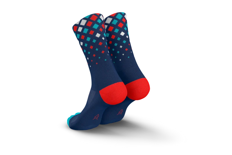 Crystals Navy Cyan Inferno
