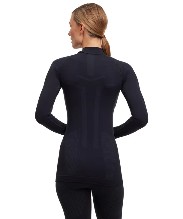 Lady Longsleeved Turtleneck Shirt Tight Fit Warm