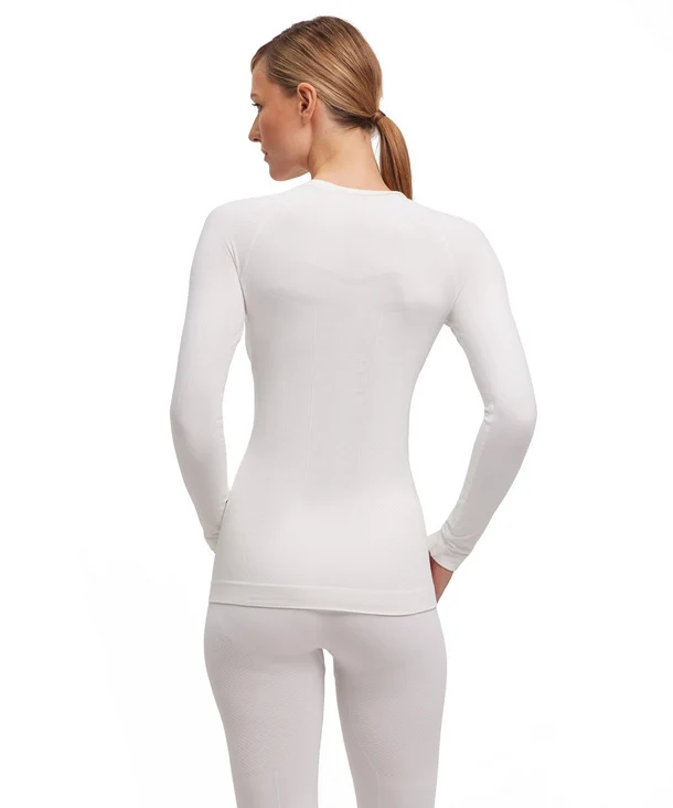 Damen Longsleeved Shirt Tight Fit Warm