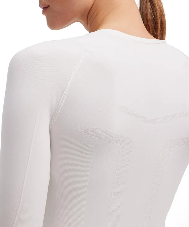 Damen Longsleeved Shirt Tight Fit Warm