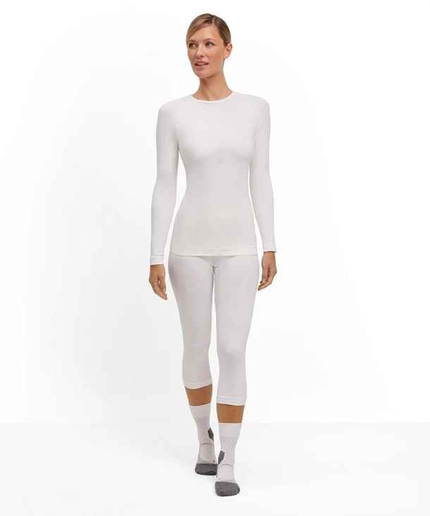 Damen Longsleeved Shirt Tight Fit Warm