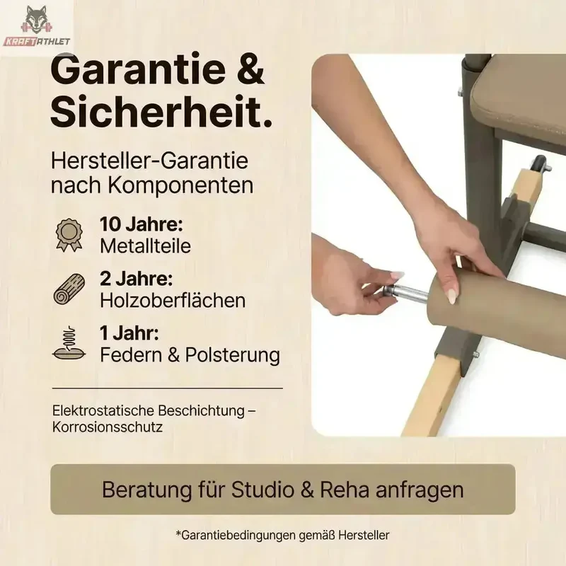 Hegren Pilates Chair TALMA 62CH – Doppel-Pedal-System