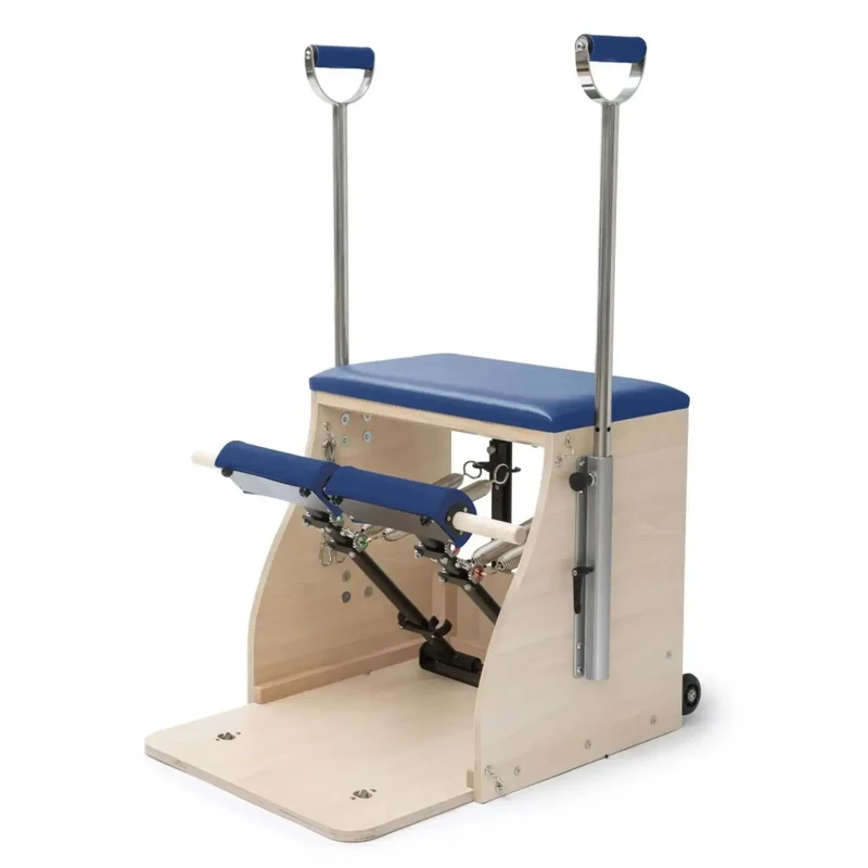 Elina Pilates Combo Chair Compact Wood Pilates Chair Elite Series