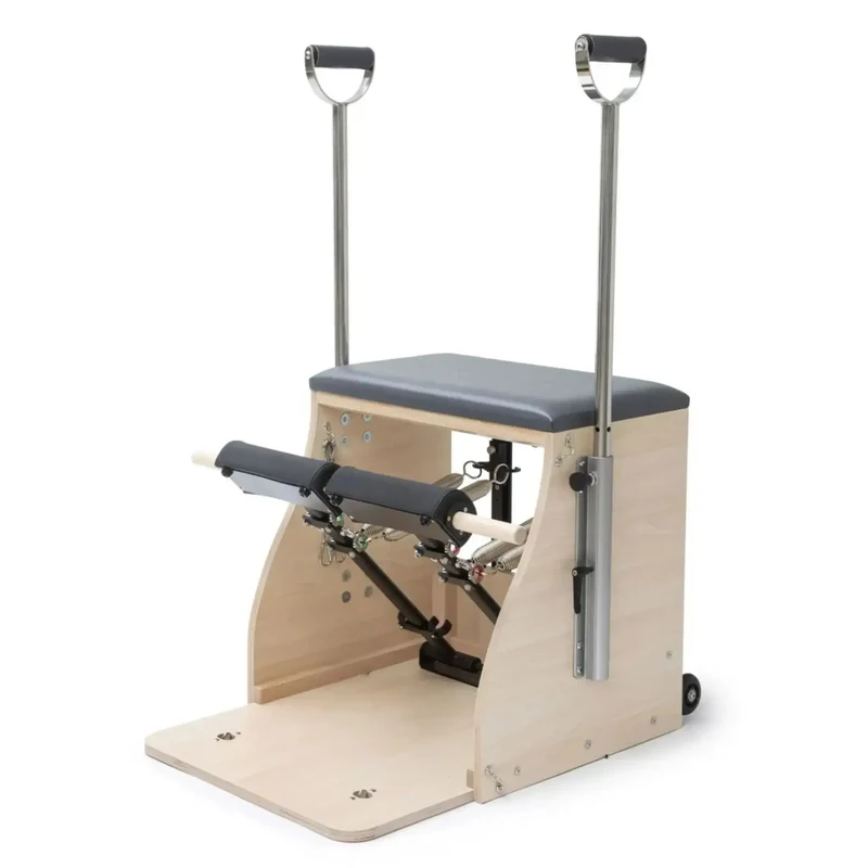 Elina Pilates Combo Chair Compact Wood Pilates Chair Elite Series