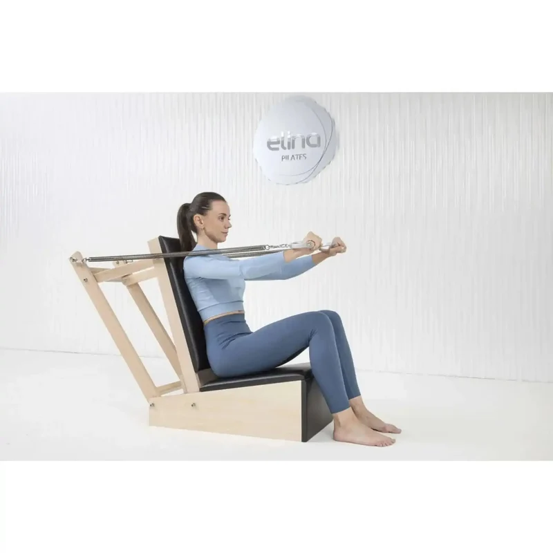 Elina Pilates Baby Chair – Kompakter Pilates Stuhl für Einsteiger, Red