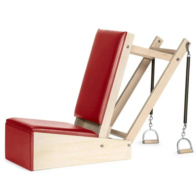 Elina Pilates Baby Chair – Kompakter Pilates Stuhl für Einsteiger, Red