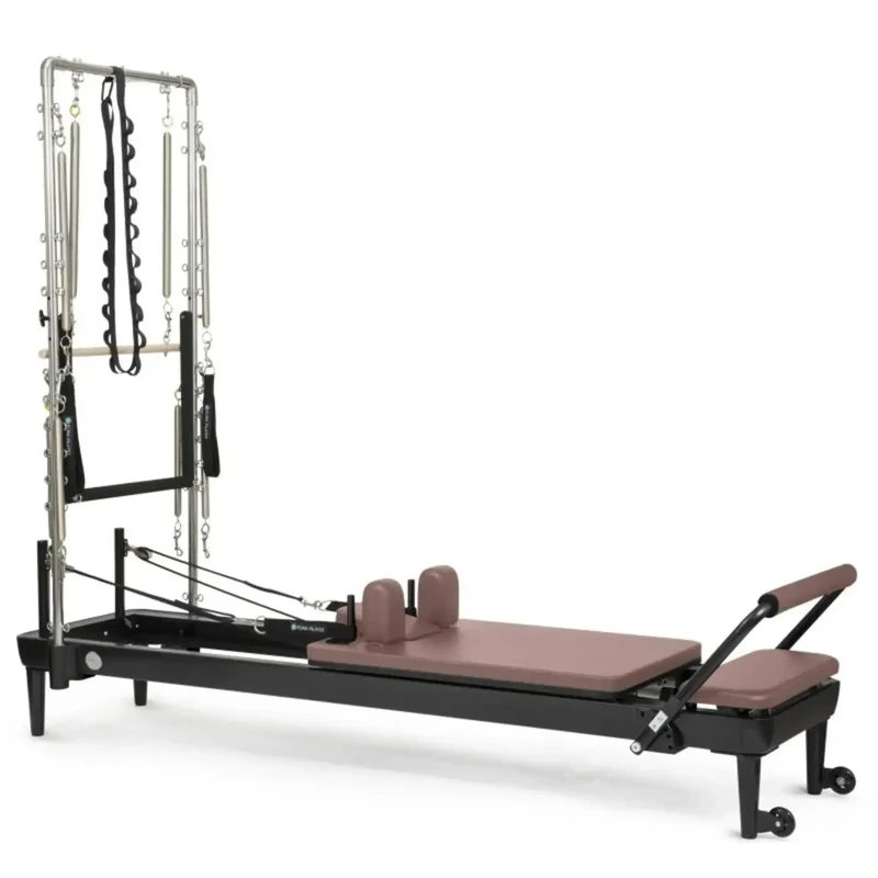 Elina Pilates Nubium Black Edition Reformer mit Tower
