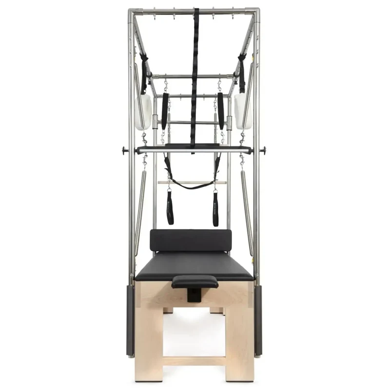 Elina Pilates Wooden Cadillac – Klassisches Holz-Design Premium, Ivory