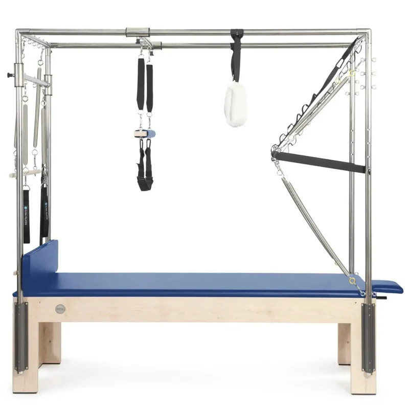 Elina Pilates Wooden Cadillac – Klassisches Holz-Design Premium, Ivory