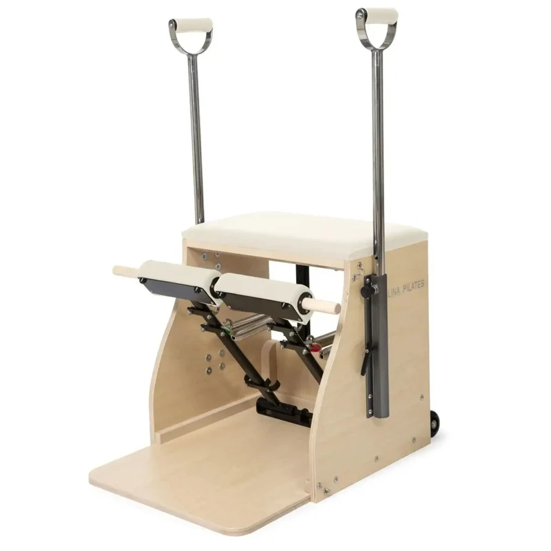 Elina Pilates Chair Wooden Base – Massivholz Pilates Stuhl, Eucalyptus
