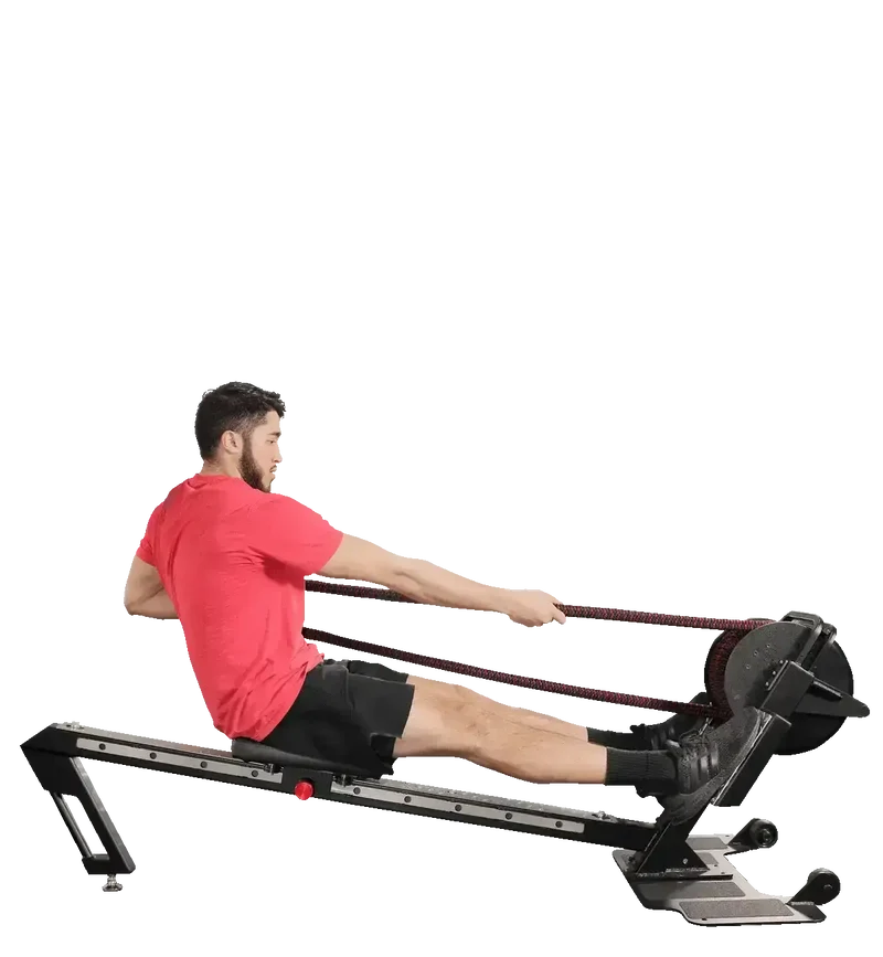 Ropeflex RX3200 Seilrudergerät – Endlosseil mit Gleitsitz, 10 Rastpositionen