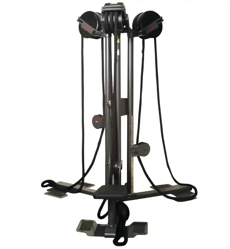 Ropeflex RX2500-T Tri Gruppenseilstation – 3 vertikale Endlosseil-Stationen, 360° Zugang