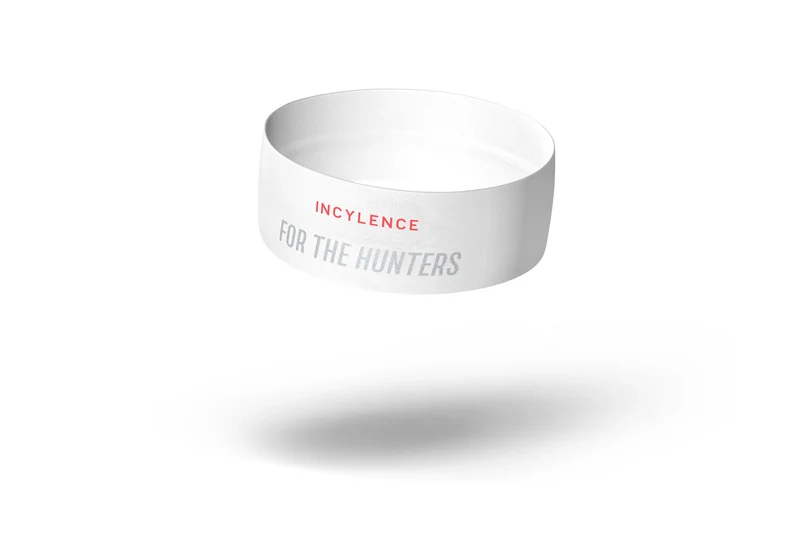 Lightweight Headband Narrow White Inferno