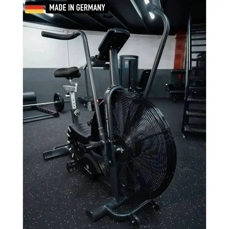 Air Bike Pro V2 + Windschutz | Titanium Strength