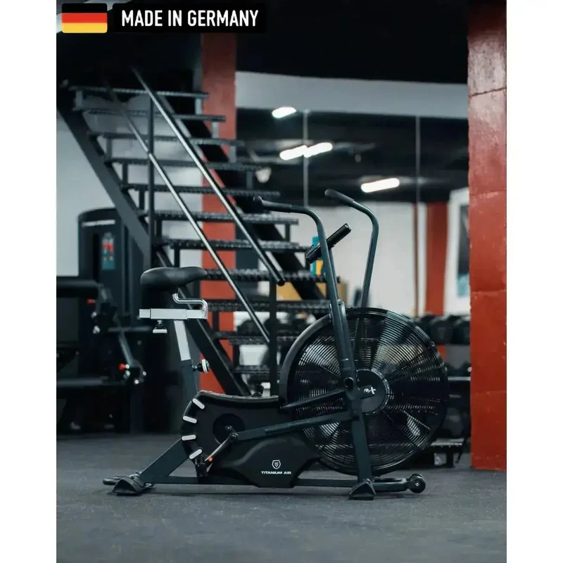 Air Bike Pro V2 + Windschutz | Titanium Strength