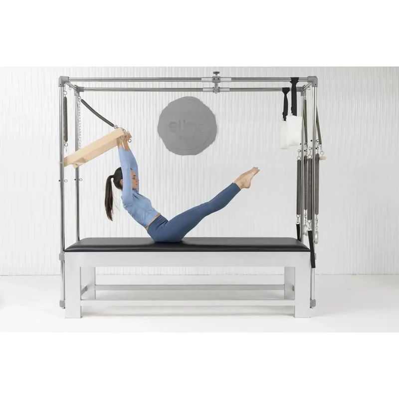 Elina Classic Aluminum Cadillac – Premium Pilates Komplettgerät, Green