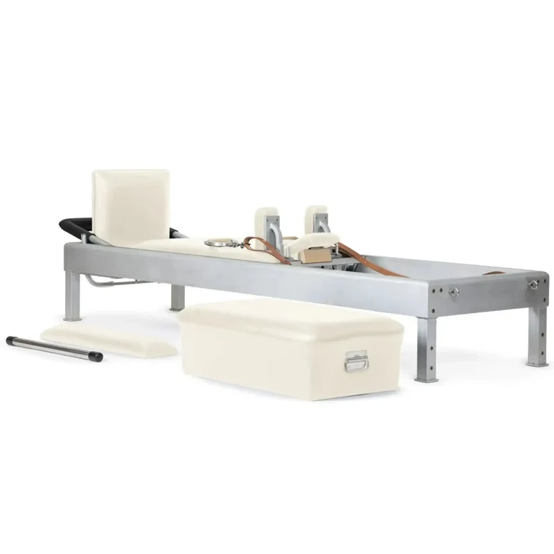Elina Pilates Classic Reformer – Professionelle Studio-Qualität, Red
