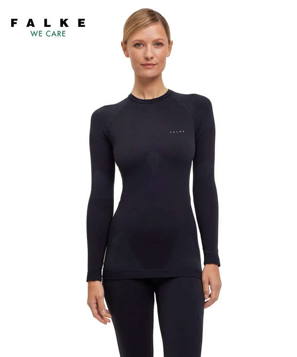 Damen Longsleeved Shirt Tight Fit Warm