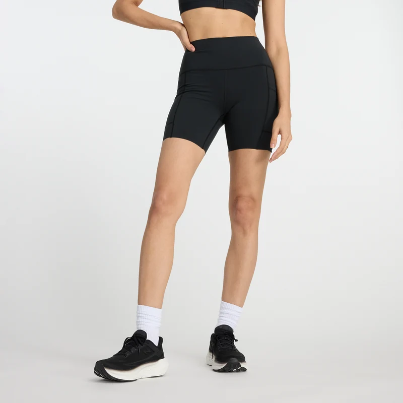 Lady 6" Fitted High Rise Short Tight