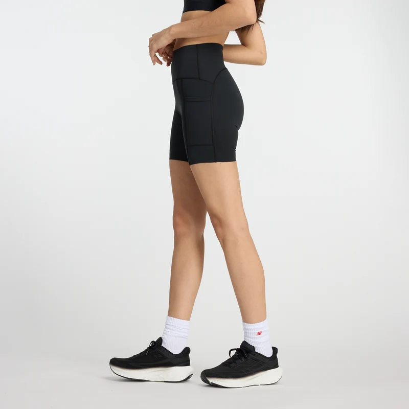 Lady 6" Fitted High Rise Short Tight