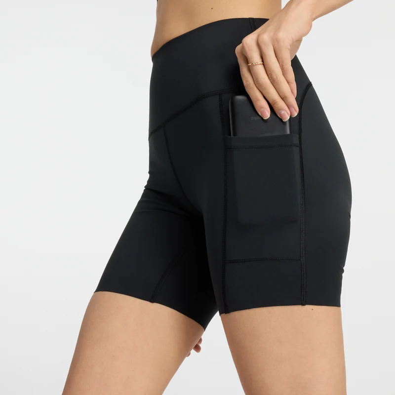 Lady 6" Fitted High Rise Short Tight