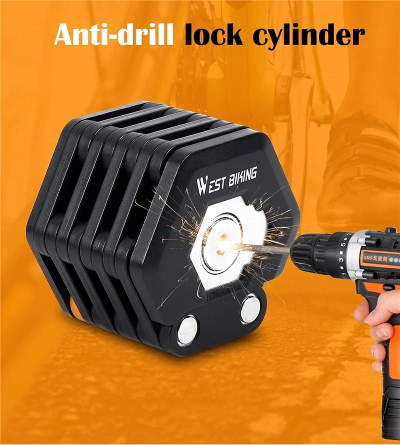 Foldable Bike Lock