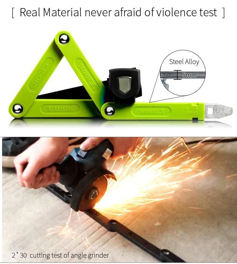 Steel Folding Bike Lock
