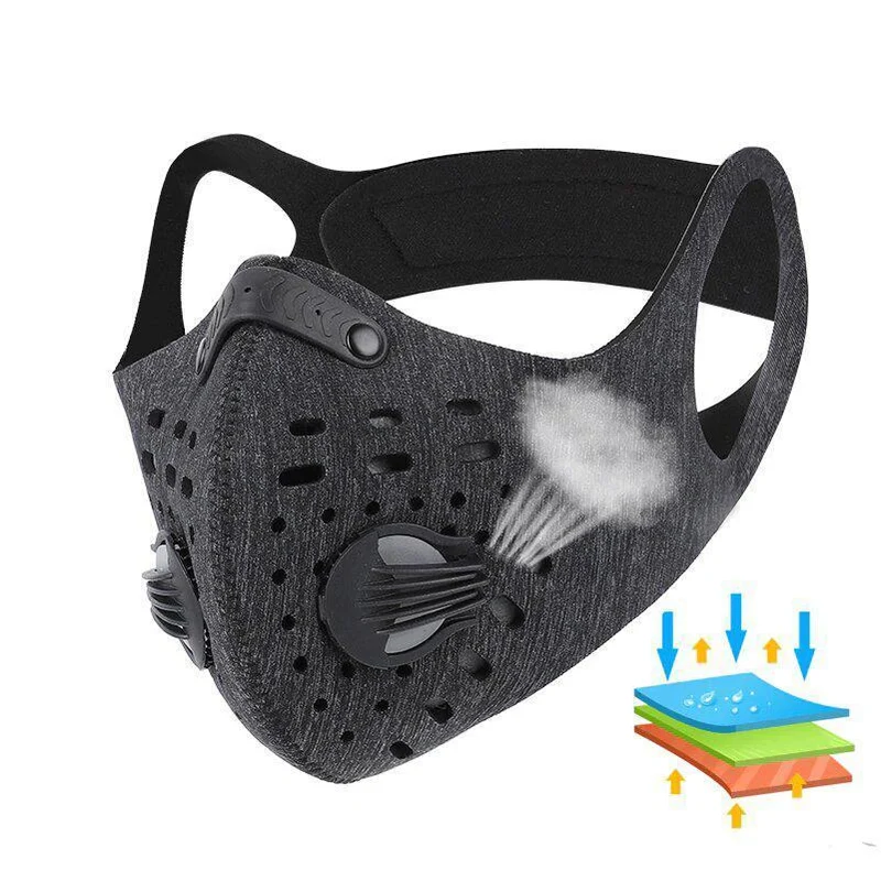 N95 Antiviral Sport Face Mask And Filter Only Option