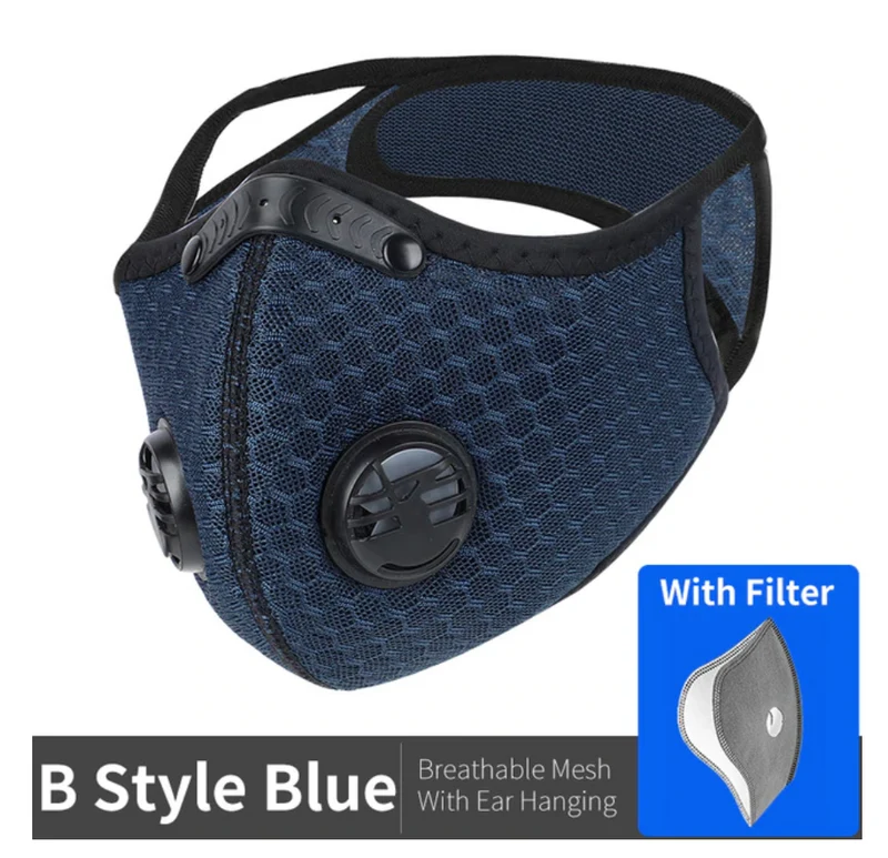 N95 Antiviral Sport Face Mask And Filter Only Option