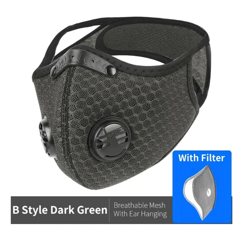 N95 Antiviral Sport Face Mask And Filter Only Option