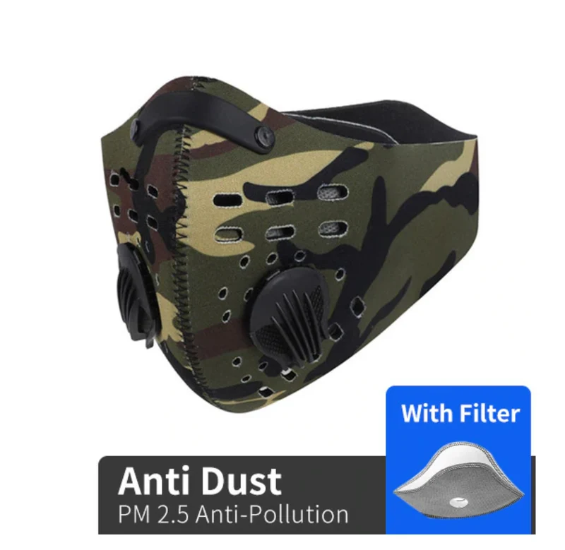 N95 Antiviral Sport Face Mask And Filter Only Option
