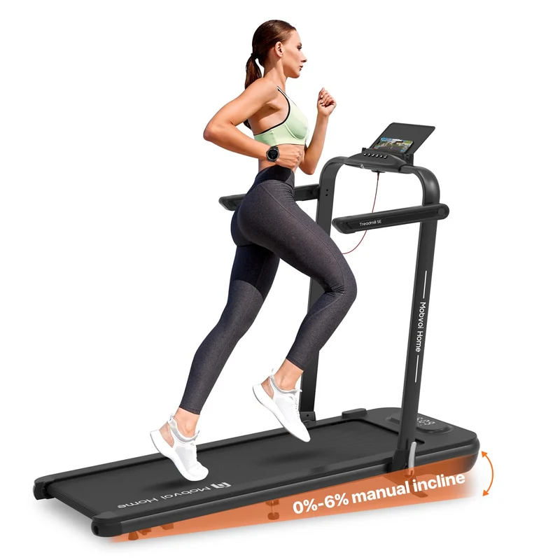Mobvoi Home Laufband SE klappbar, 3-in-1 mit Steigung, 2.5PS, 12km/h, KI-App, LED Display, bis 120kg