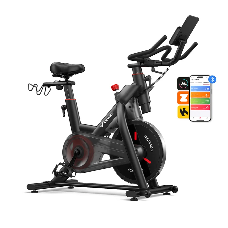 Merach S29R2 Heimtrainer mit automatischem Widerstand und Selbstantrieb