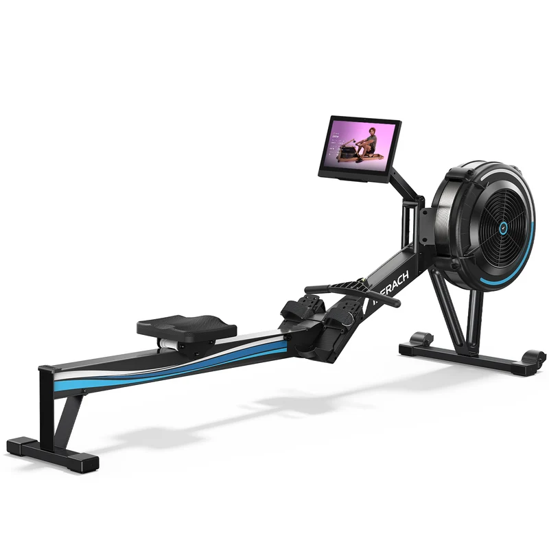 Merach NovaRow R50 Aura Luft-Rudergerät mit HD-Bildschirm