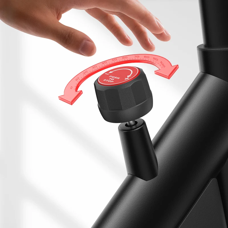 Merach S36L2 Heimtrainer Fahrrad Schwarz