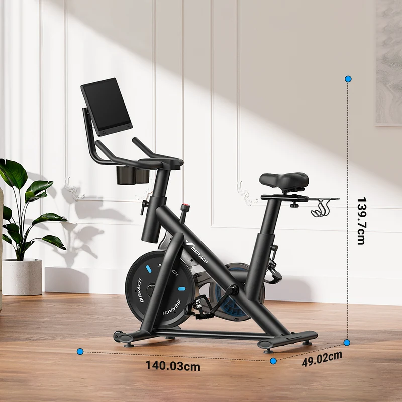 Merach S26B4 Heimtrainer Fahrrad mit HD-Bildschirm
